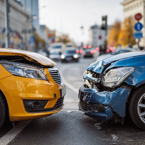 KFZ-Gutachter in Bremerhaven - Autounfall auf einer Kreuzung